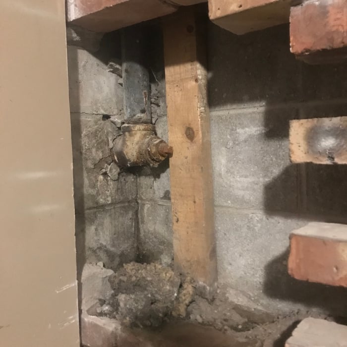 Brick removal