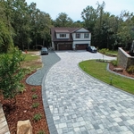 Paver driveway