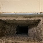 duct before cleaning