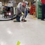 Seiler Machine shop void filling / leveling