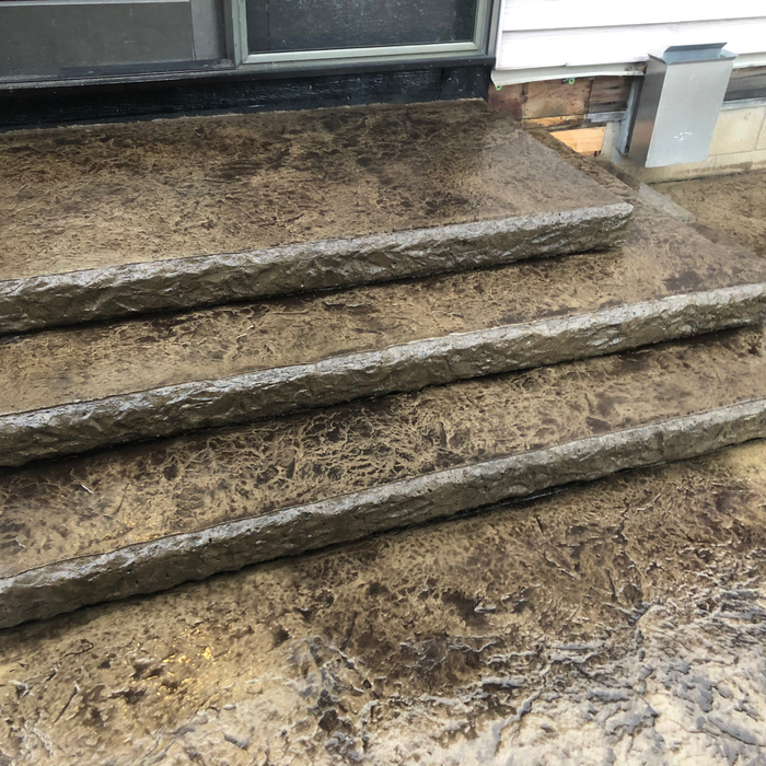Stamped Concrete Steps