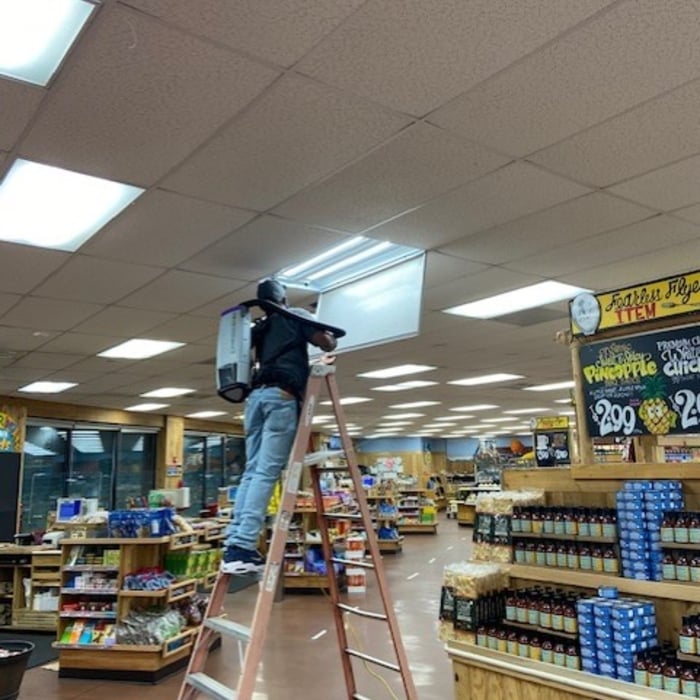 Light cleaning