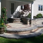back yard stairs