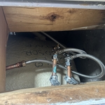 New shut off valves