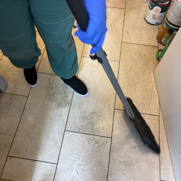 Market Bathroom Clean-up