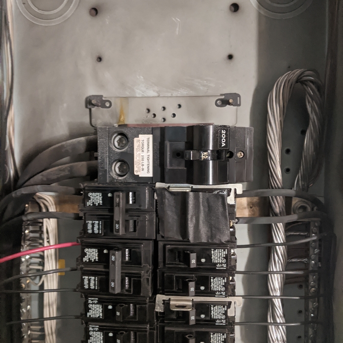 Electrical Panel / Fire Damage