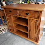 Entertainment Center finished