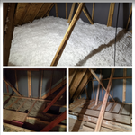 Insulation removal and installation of new
