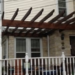 pergola over existing deck