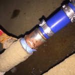 Main water inlet