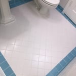 bathroom floor