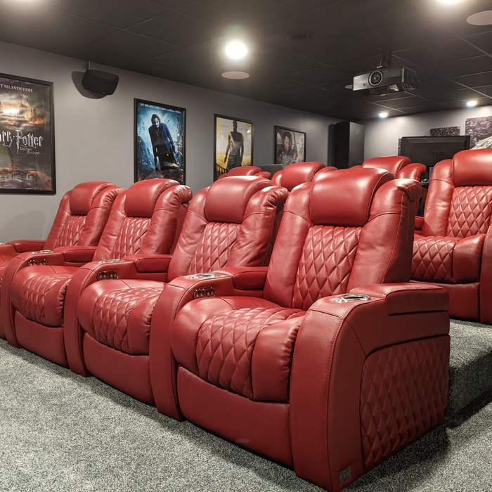 Finished Basement - Home Theater Room