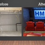 Finished Basement - Home Theater Room