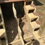 Front Stairs Frame
