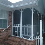 Screen in porch