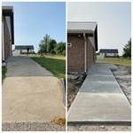 New sidewalk