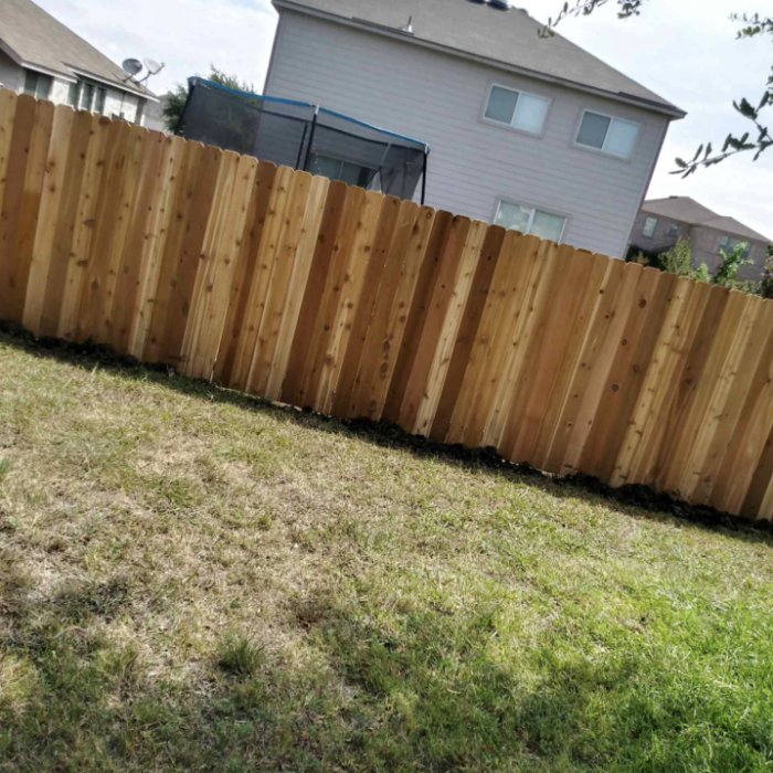 Standard fence cedar pickets