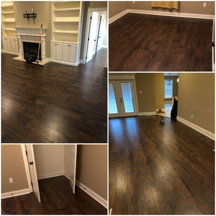 Vinyl Floor Install