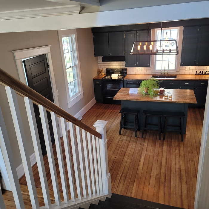 Open staircase