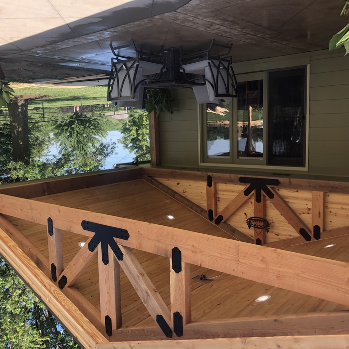 Rustic Mid-West Pergola