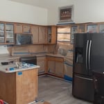 kitchen before