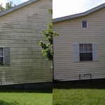 House soft wash pictures