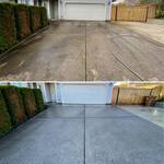 Concrete Driveway Pressure Washing