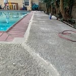 Left side of Pool Deck