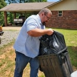 Jesse hard at work