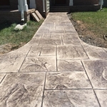 Custom color for walkway