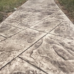 Custom color for walkway