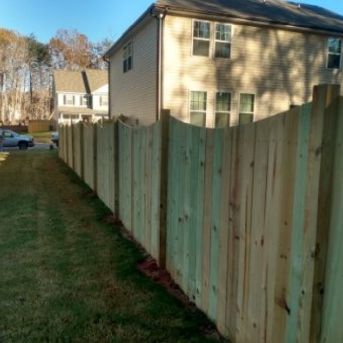 Wood Privacy Fence