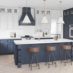 Blue Navy Cabinets