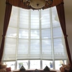 Bay Window remote Powerview motorized shades