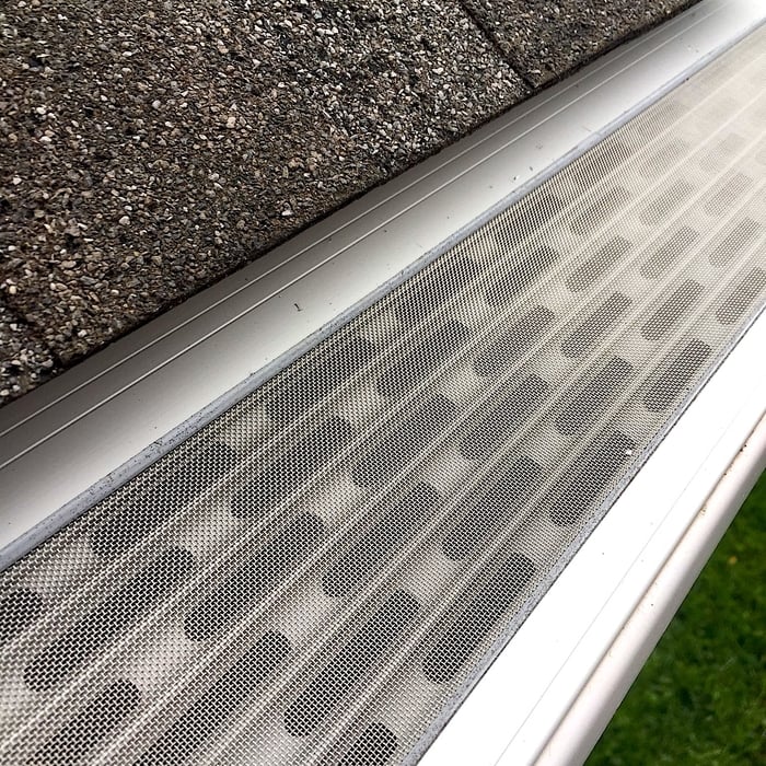 Gutter Cover close up