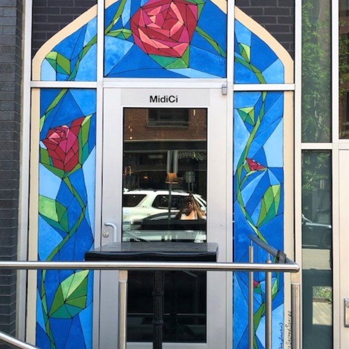 Stained Glass Rose-Window