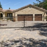 Double swing gate
