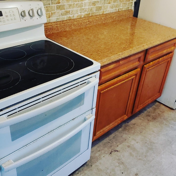 Kitchen before