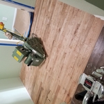 Sanded floor, Ready for Detail Work