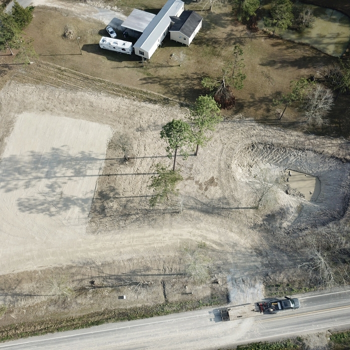 80’x80’ House Pad, approx. 150’