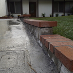 brick repair driveway