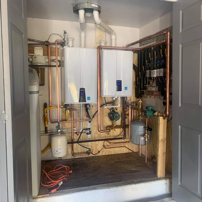 Tankless Water heater and Tankless Boiler install.