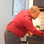 Interior bait placement for roaches