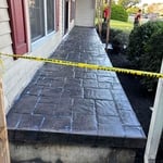Stamp concrete