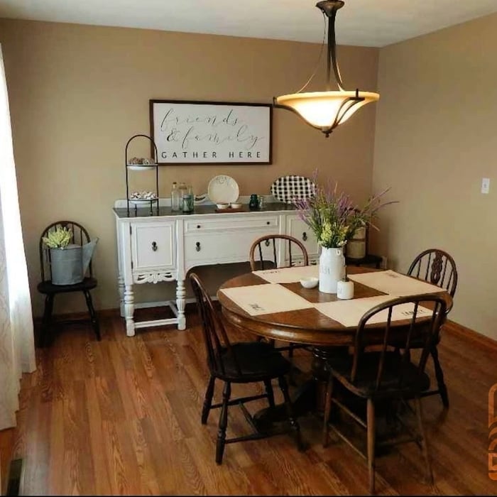 Dining Room: Before