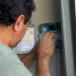 Programming lawn sprinkler controller