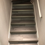 Stairs in Luxury Vinyl Plank