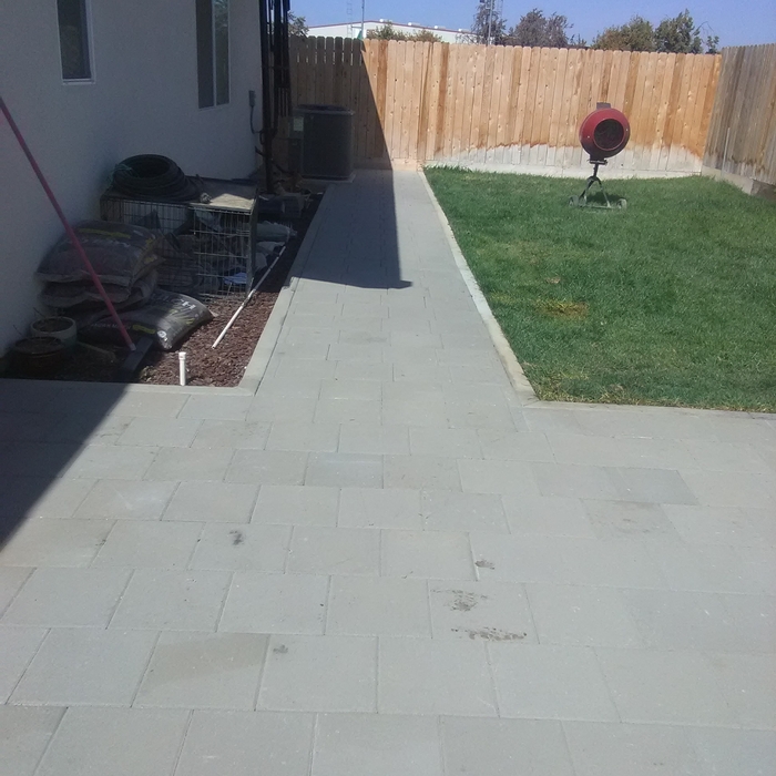 Back yard Finished
