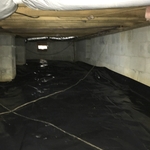 New 6 mil vapor barrier
