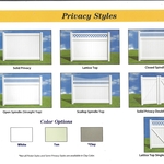 privacy pvc